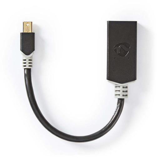 Nedis Mini DisplayPort Cable - DisplayPort 1.4, Mini DisplayPort Male, HDMI Output, Anthracite - Polybag