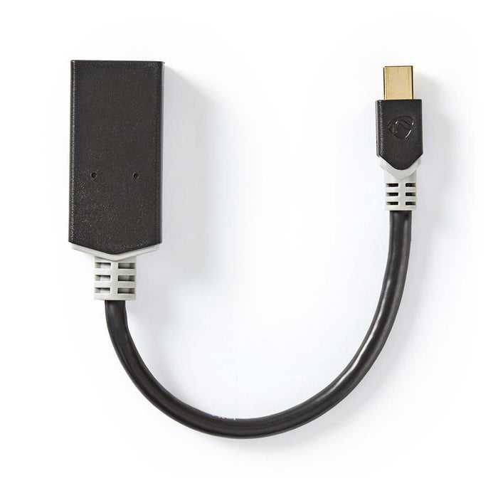 Nedis Mini DisplayPort Cable - DisplayPort 1.4, Mini DisplayPort Male, HDMI Output, Anthracite - Polybag