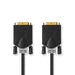 Nedis DVI Cable - DVI-D 24+1-Pin Male, DVI-D 24+1-Pin Male, 2560x1600, Anthracite - Blister