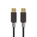 Nedis USB Cable - USB 3.2 Gen 1, USB-A Male, USB-A Male, Anthracite - Box