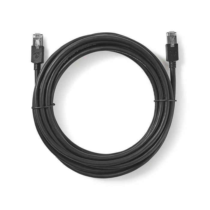 Nedis CAT6 Cable - RJ45 Male, RJ45 Male, F/UTP, Anthracite - Window Box