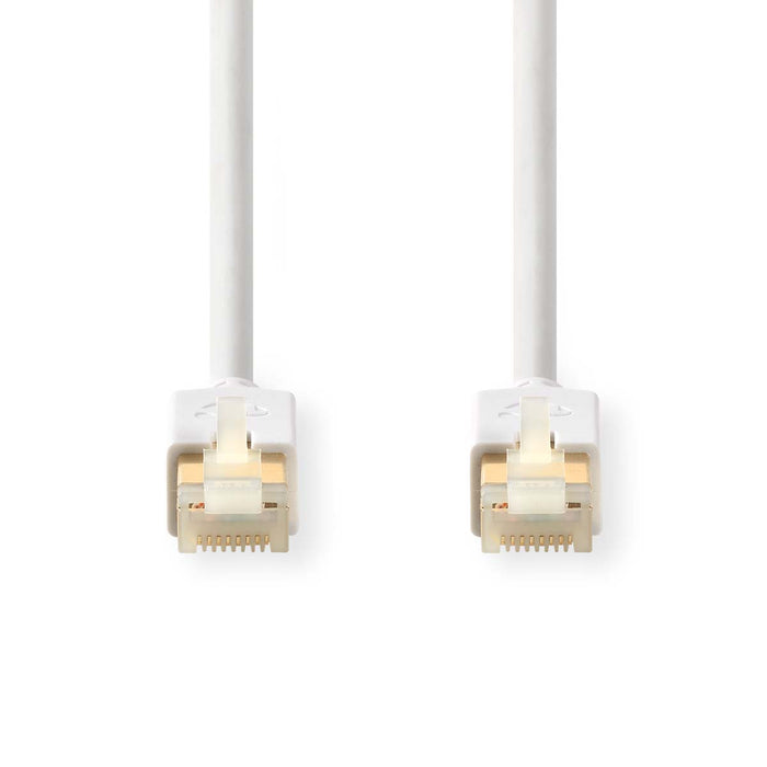 Nedis CAT6 Cable - RJ45 Male, RJ45 Male, S/FTP, White - Window Box