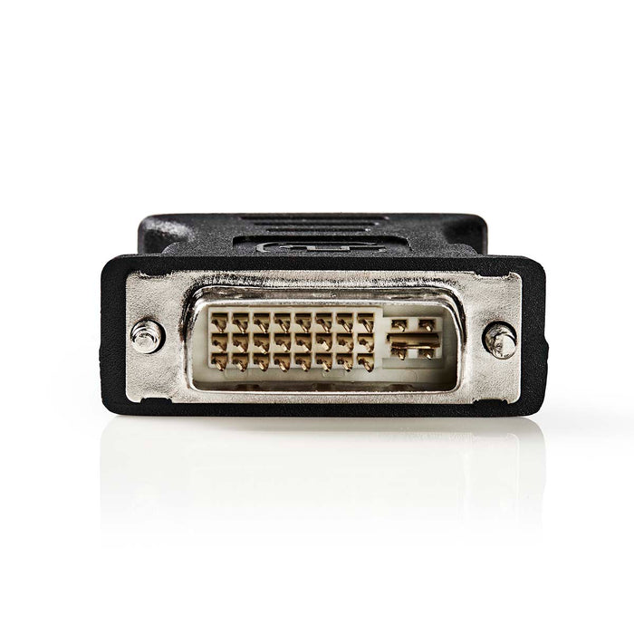 Nedis DVI Adapter - DVI-I 24+5-Pin Male, VGA Female, Nickel Plated, Black - Box