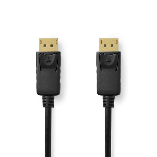 Nedis DisplayPort Cable - DisplayPort Male, DisplayPort Male, 8K@60Hz, Black - Box