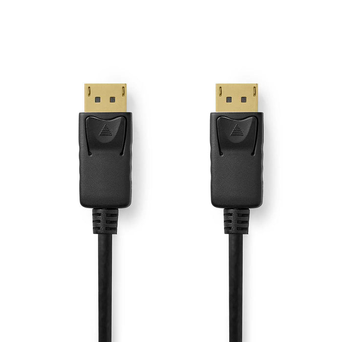 Nedis DisplayPort Cable - DisplayPort Male, DisplayPort Male, 8K@60Hz, Black - Box