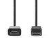 Nedis DisplayPort Cable - DisplayPort Male, HDMI Connector, 4K@30Hz, Anthracite - Box