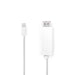 Nedis Mini DisplayPort Cable - DisplayPort 1.2, Mini DisplayPort Male, HDMI Connector, White - Box