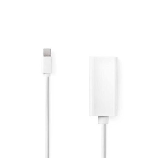 Nedis Mini DisplayPort Cable - DisplayPort 1.2, Mini DisplayPort Male, HDMI Output, White - Box