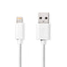 Nedis Lightning Cable - USB 2.0, Apple Lightning 8-Pin, USB-A Male, White - Box