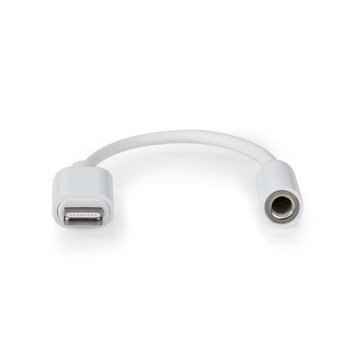 Nedis Lightning Adapter - Apple Lightning 8-Pin, 3.5 mm Female, Nickel Plated, Round - PVC