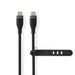 Nedis USB Cable - USB 2.0, USB-C Male, USB-C Male, Black - Box