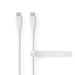 Nedis USB Cable - USB 2.0, USB-C Male, USB-C Male, White - Box