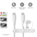 Nedis USB Cable - USB 2.0, USB-C Male, USB-C Male, White - Box