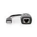 Nedis Active USB Cable - USB 1.1, USB-A Male, RJ45 Female, Copper - Box