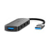 Nedis USB Hub - USB-A Male, 4x USB A Female, 4 port(s), USB 2.0 / USB 3.2 Gen 1 - USB Powered