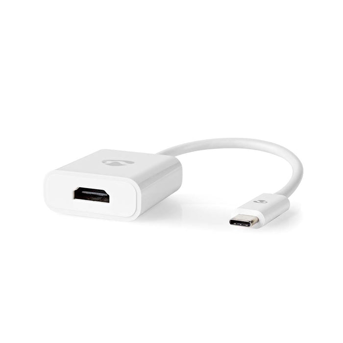 Nedis USB Adapter - USB 3.2 Gen 1, USB-C Male, HDMI Output, White - Box