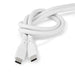 Nedis USB Cable - USB 3.2 Gen 1, USB-C Male, USB-C Male, White - Box