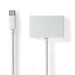 Nedis USB-C Adapter - USB 2.0, USB-C Male, 3.5 mm Female, White - Box