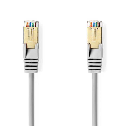 Nedis CAT5e Cable - SF/UTP, RJ45 Male, RJ45 Male, Grey - Box