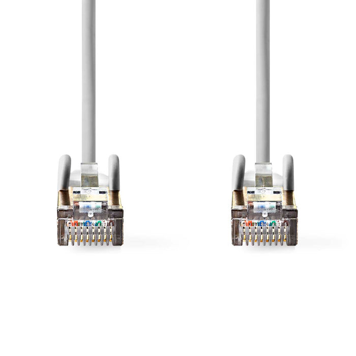 Nedis CAT5e Cable - SF/UTP, RJ45 Male, RJ45 Male, Grey - Box