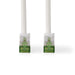 Nedis CAT7 Cable - S/FTP, RJ45 Male, RJ45 Male, White - Box