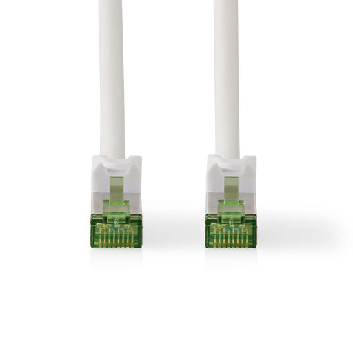 Nedis CAT7 Cable - S/FTP, RJ45 Male, RJ45 Male, White - Box