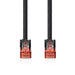 Nedis CAT6 Cable - RJ45 Male, RJ45 Male, U/UTP, Black - Box