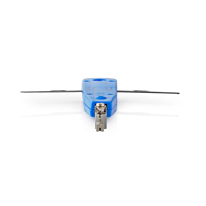 Nedis Pullers and Extractors - Suitable for: All Telecom Wiring / LSA Punch Tool / LSA Strips - Blue, 