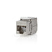 Nedis Keystone - CAT6a, RJ45 Female, S/FTP, Metal - Box