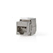 Nedis Keystone - CAT7, RJ45 Female, S/FTP, Metal - Box