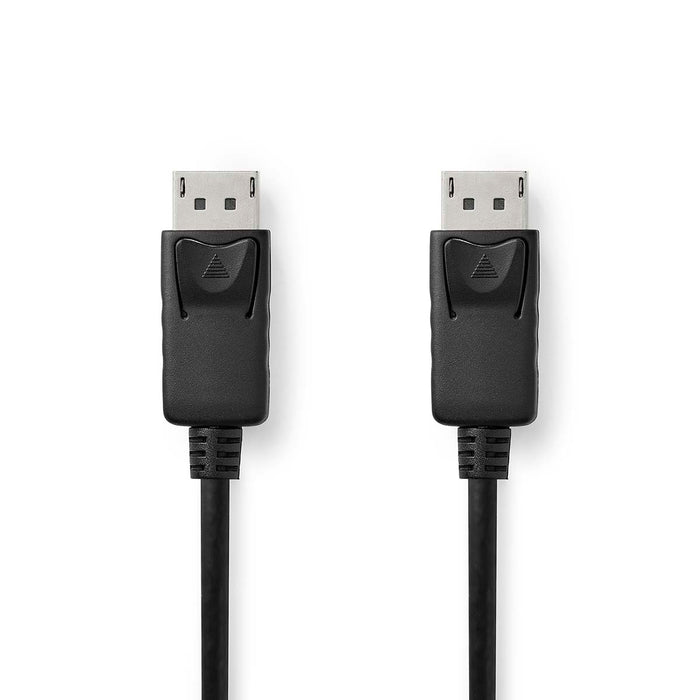 Nedis DisplayPort Cable - DisplayPort Male, DisplayPort Male, 4K@60Hz, Black - Label