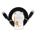 Nedis DisplayPort Cable - DisplayPort Male, DisplayPort Male, 8K@60Hz, Black - Label