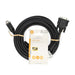 Nedis VGA Cable - VGA Male, VGA Male, Nickel Plated, Black - Label