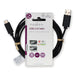 Nedis USB Cable - USB 2.0, USB-A Male, USB-C Male, Black - Label