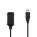 Nedis Active USB Cable - USB 2.0, USB-A Male, USB-A Female, Copper - Label