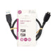 Nedis USB Cable - USB 3.2 Gen 1, USB-A Male, USB Micro-B Male, Black - Label