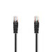 Nedis CAT5e Cable - U/UTP, RJ45 Male, RJ45 Male, Black - Label