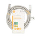 Nedis CAT5e Cable - U/UTP, RJ45 Male, RJ45 Male, Grey - Label