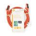 Nedis CAT6 Cable - RJ45 Male, RJ45 Male, S/FTP, Orange - Label