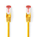 Nedis CAT6 Cable - RJ45 Male, RJ45 Male, S/FTP, Yellow - Label