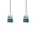 Nedis CAT6a Cable - S/FTP, RJ45 Male, RJ45 Male, White - Label