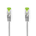 Nedis CAT7 Cable - S/FTP, RJ45 Male, RJ45 Male, Grey - Label