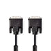 Nedis DVI Cable - DVI-I 24+5-Pin Male, DVI-I 24+5-Pin Male, 2560x1600, Black - Polybag