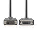 Nedis DVI Cable - DVI-I 24+5-Pin Male, DVI-I 24+5-Pin Female, 2560x1600, Black - Polybag