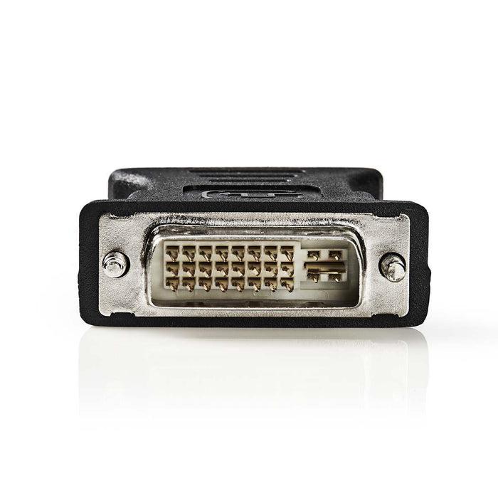 Nedis DVI Adapter - DVI-I 24+5-Pin Male, VGA Female, Nickel Plated, Black - Envelope