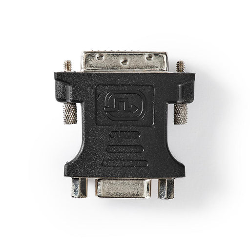 Nedis DVI Adapter - DVI-D 24+1-Pin Male, VGA Female, Nickel Plated, Black - Polybag