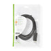 Nedis Mini DisplayPort Cable - DisplayPort 1.4, Mini DisplayPort Male, HDMI Connector, Black - Polybag