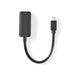 Nedis Mini DisplayPort Cable - DisplayPort 1.4, Mini DisplayPort Male, HDMI Output, Black - Polybag