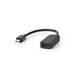 Nedis Mini DisplayPort Cable - DisplayPort 1.4, Mini DisplayPort Male, HDMI Output, Black - Polybag