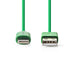 Nedis Lightning Cable - USB 2.0, Apple Lightning 8-Pin, USB-A Male, Green - Polybag